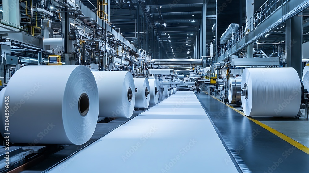 A state-of-the-art paper mill producing eco-friendly paper with sustainable practices.
A state-of-the-art paper mill producing eco-friendly paper with sustainable practices.