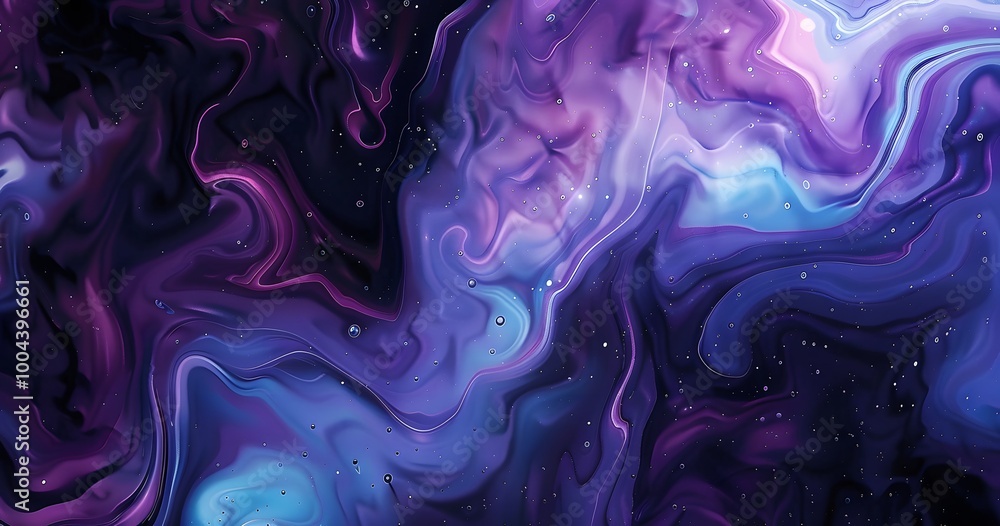 Abstract Purple and Blue Swirling Gradient Background Abstract Purple and Blue Swirling Gradient Background