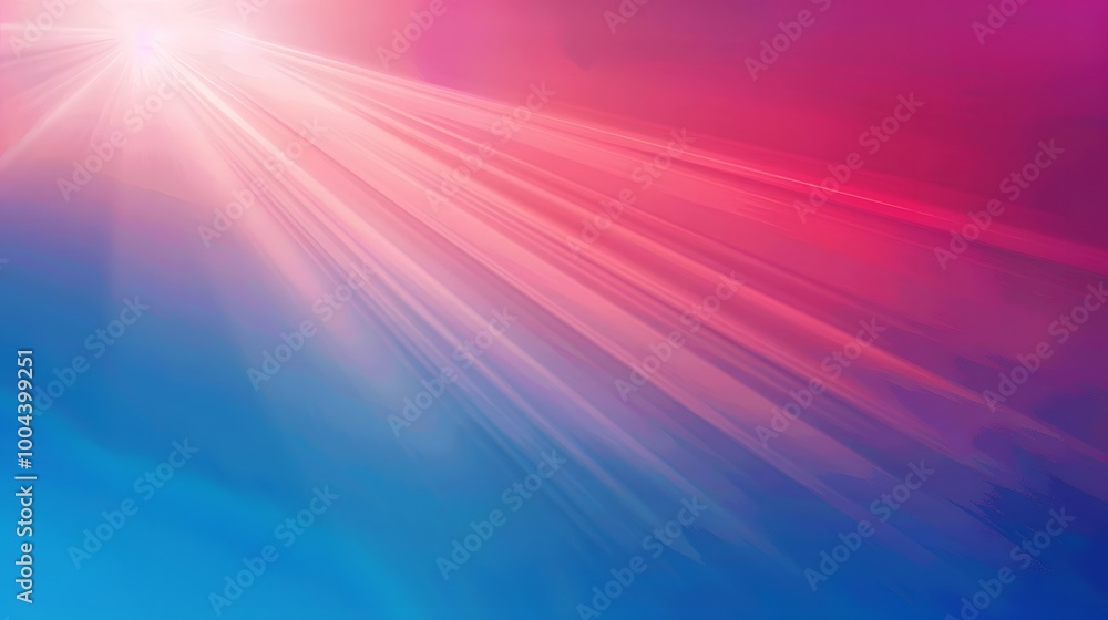 Abstract Blue And Red Gradient Background With Light Rays Abstract Blue And Red Gradient Background With Light Rays