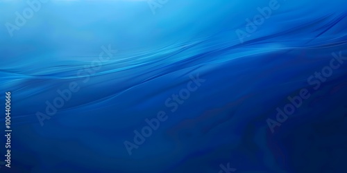 Abstract Blue Gradient Background With Minimalist Style