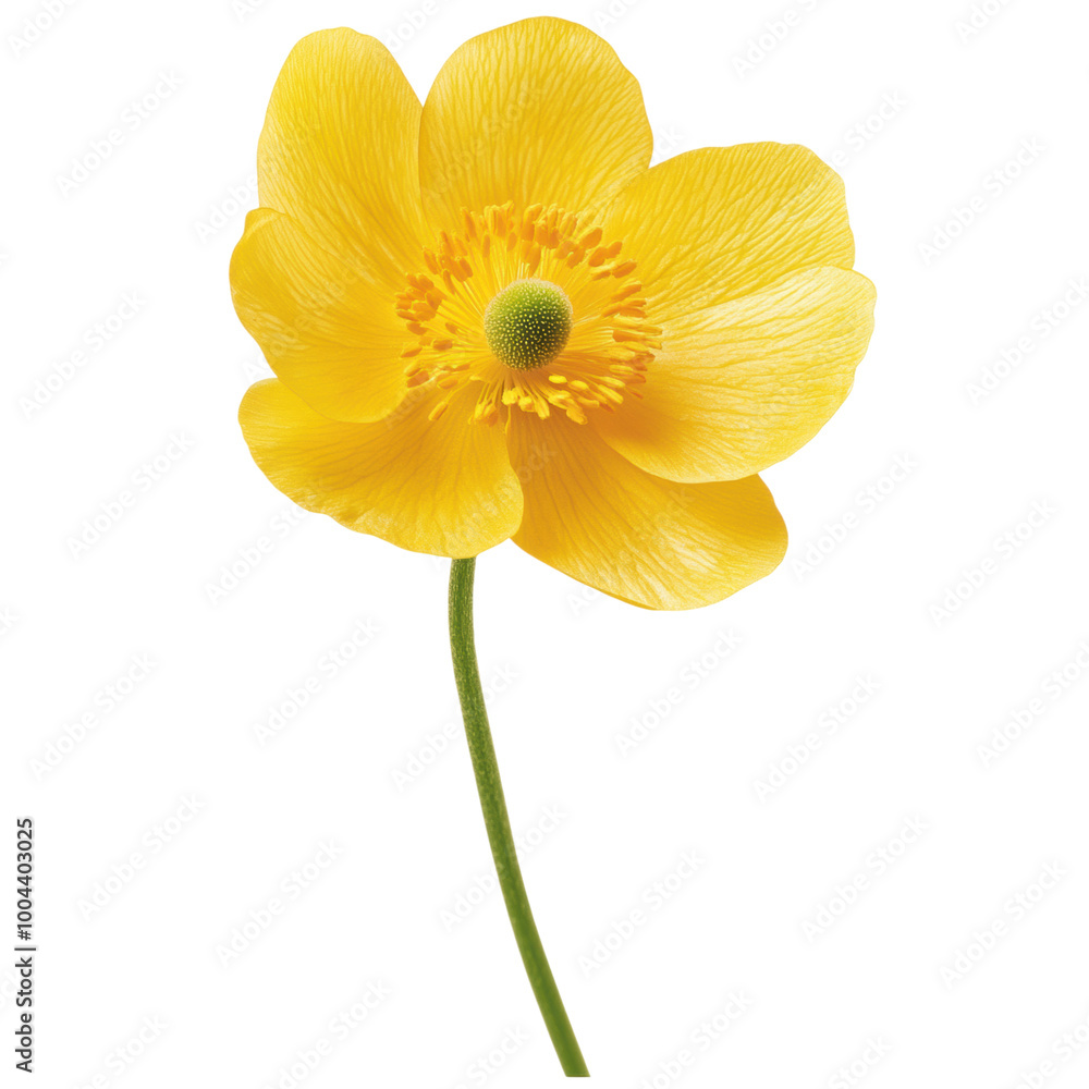 Buttercup: A single buttercup flower with its shiny yellow petals. png, transparent background. Buttercup: A single buttercup flower with its shiny yellow petals. png, transparent background.