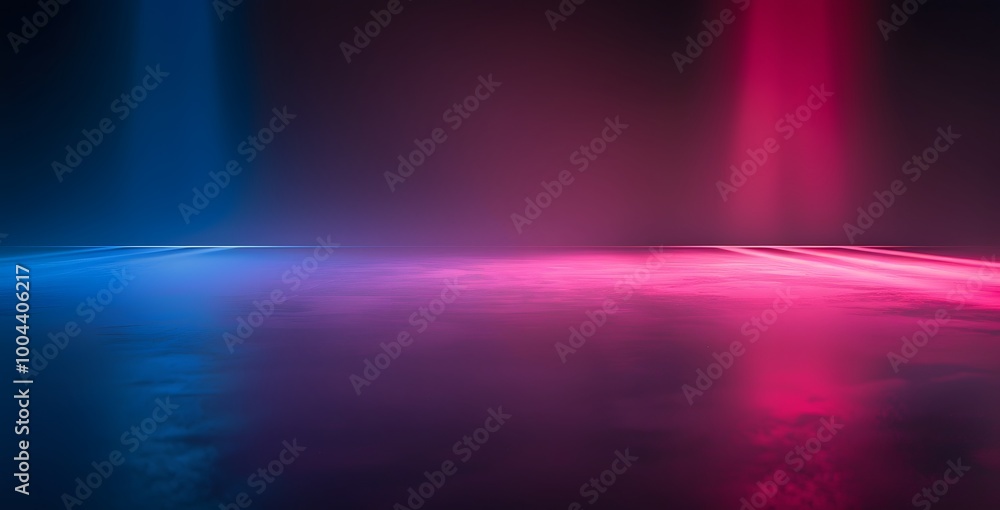 Abstract Gradient Background with Blue and Pink Lights Abstract Gradient Background with Blue and Pink Lights