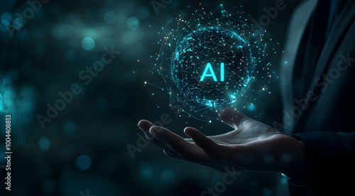 ai technology concept, master and apply AI technology