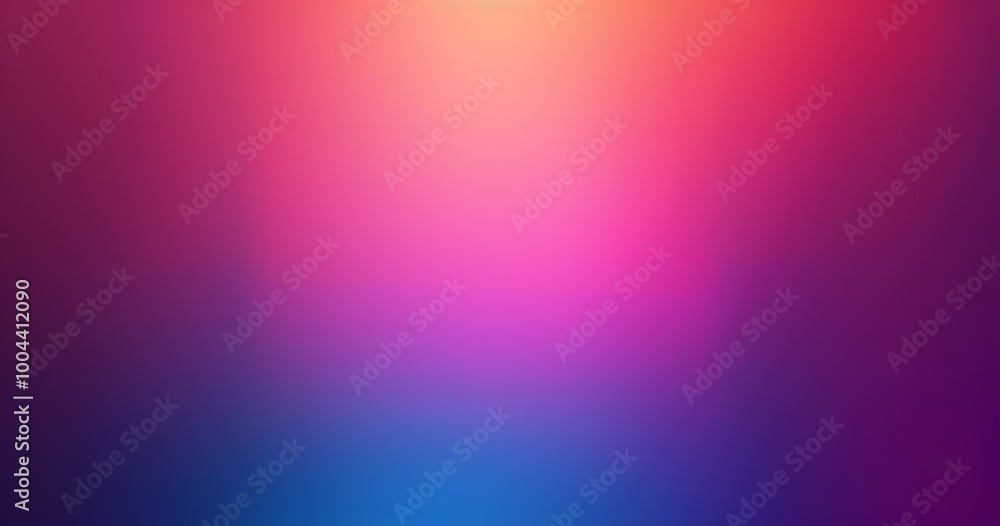 Abstract Gradient Background - Purple, Blue, Pink & Orange