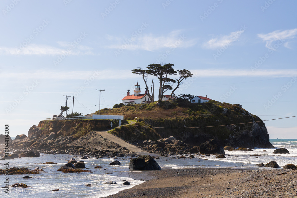 Battery Point Lighthouse, California Battery Point Lighthouse, California