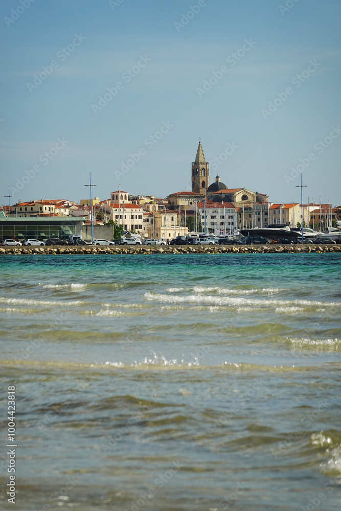 Obraz premium Old town of Alghero, Sardinia, Italy