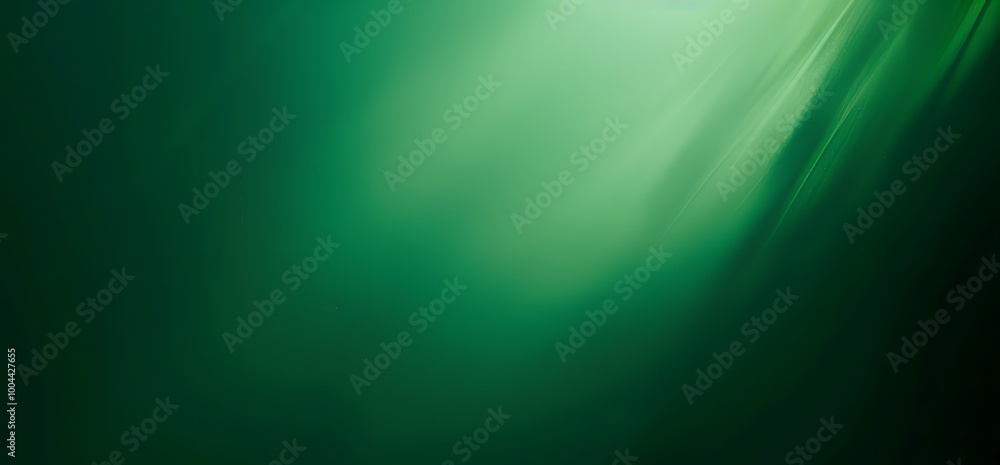 Abstract Green Gradient Background with Light Abstract Green Gradient Background with Light