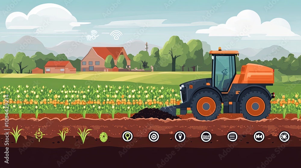 Obraz premium graphic resource for agriculture