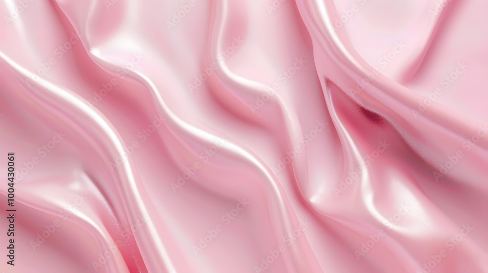 Soft Pink Satin Fabric Drape Background Soft Pink Satin Fabric Drape Background