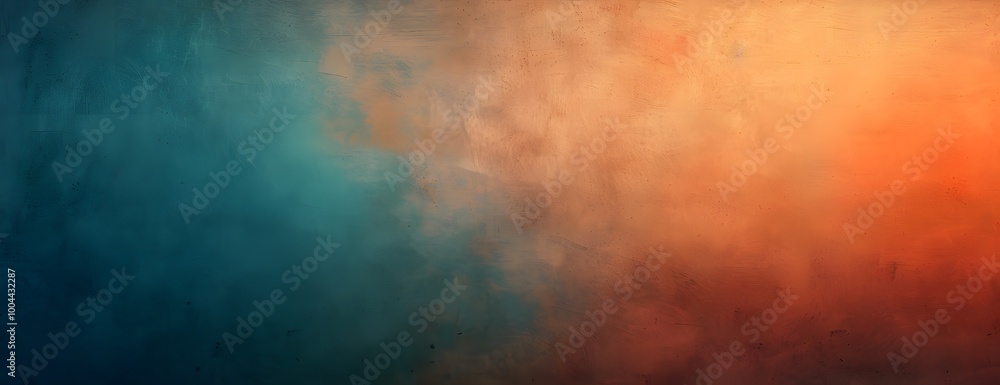 Abstract Teal Orange Gradient Background Abstract Teal Orange Gradient Background