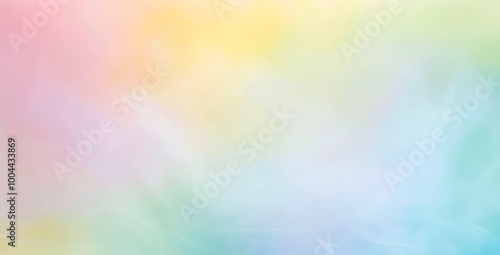 Pastel Rainbow Gradient Background - Simple & Minimalist