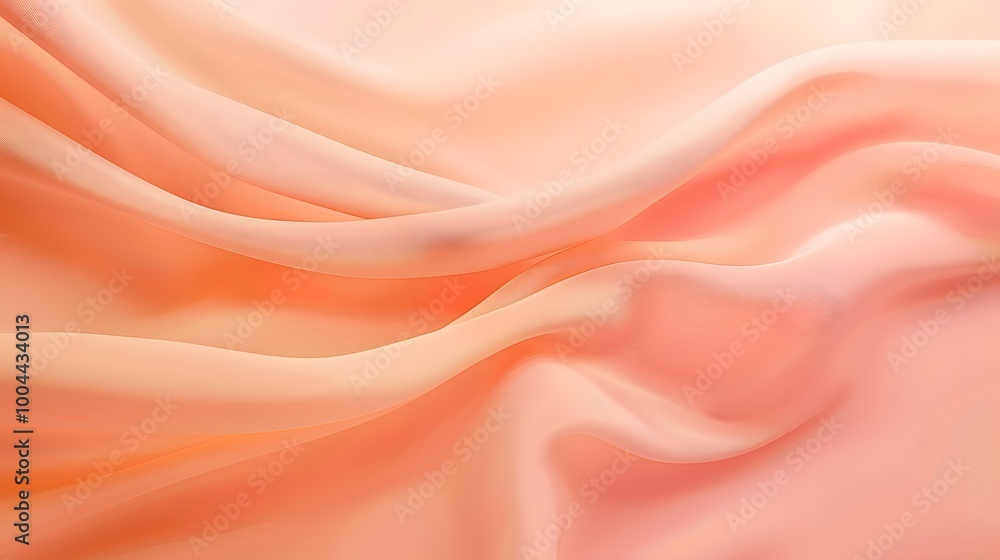 Fototapeta premium Abstract Peach Gradient Background, Soft and Elegant