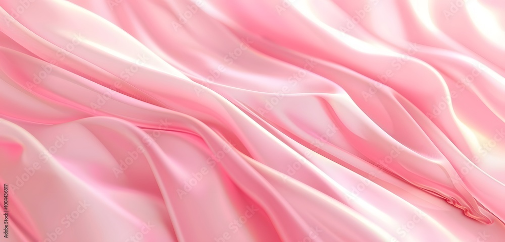 Obraz premium Abstract Pink Fabric Background for Web Design