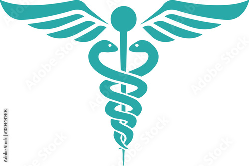 caduceus medical icon