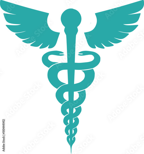 caduceus medical icon