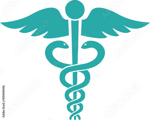 caduceus medical icon
