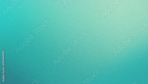 Modern and visually appealing abstract background with a blue green gradient and a subtle grainy texture