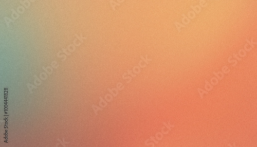 Versatile grainy gradient background with blue to orange fade, ideal for various projects