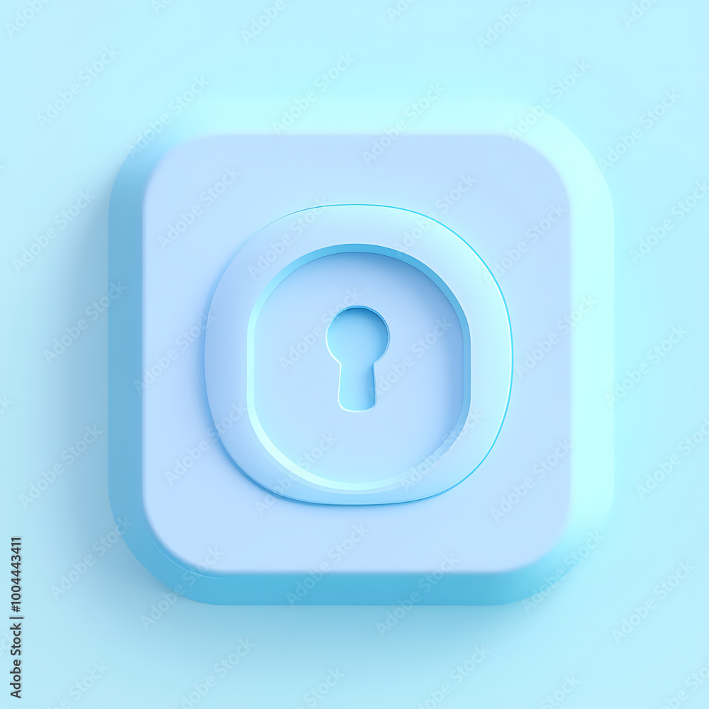 Light Blue Privacy Policy Icon for Mobile App
Light Blue Privacy Policy Icon for Mobile App