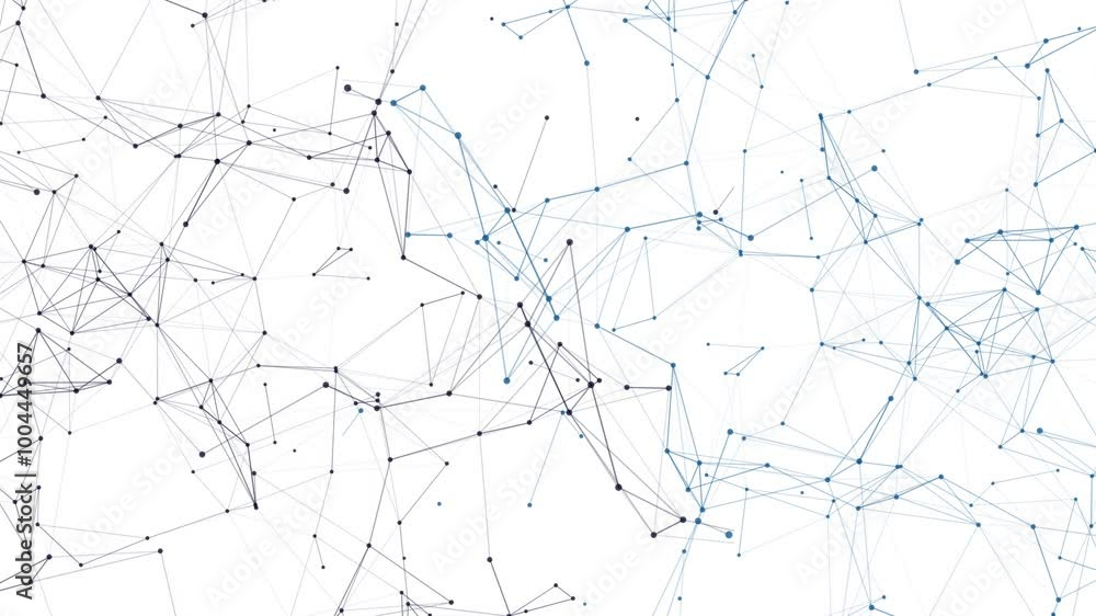4k abstract plexus mesh geometric technology with lines and dots animated background. 4k abstract plexus mesh geometric technology with lines and dots animated background.