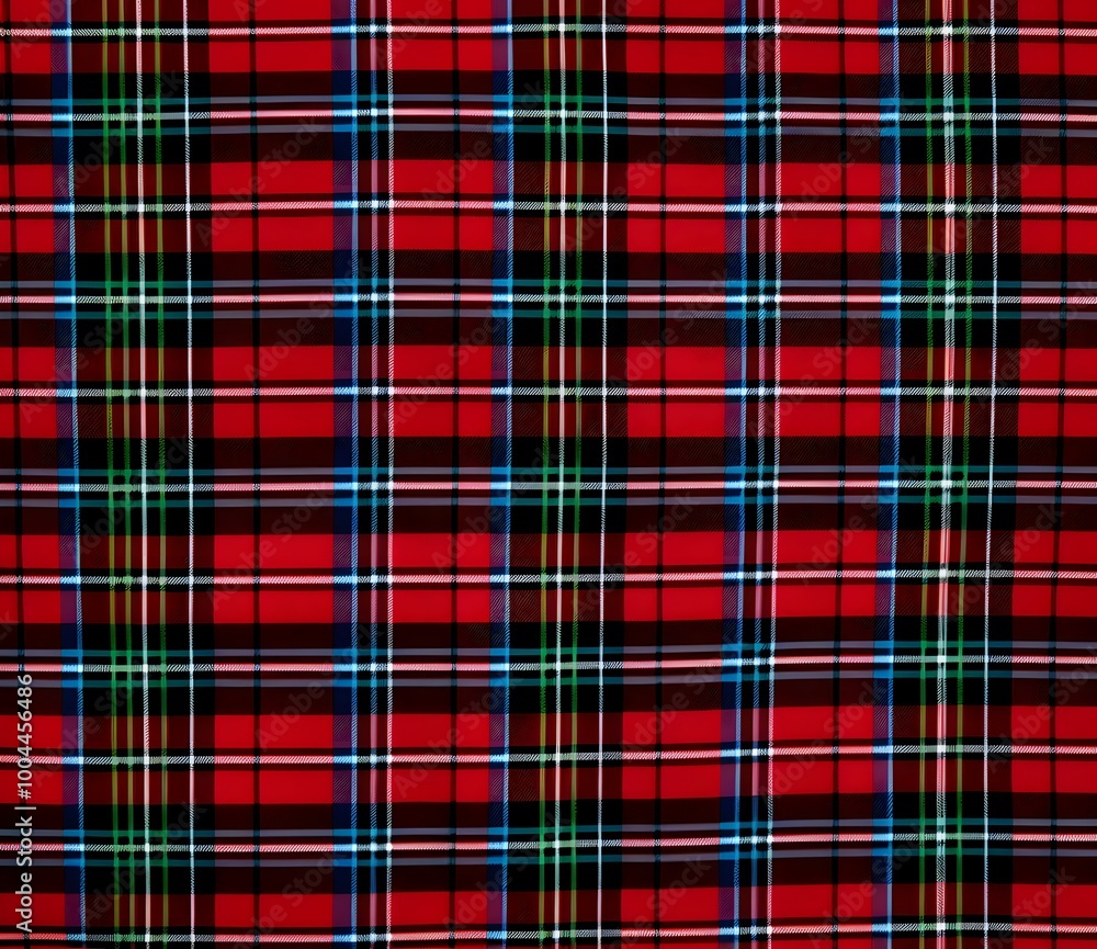 Red, Green, and Blue Tartan Plaid Pattern Red, Green, and Blue Tartan Plaid Pattern
