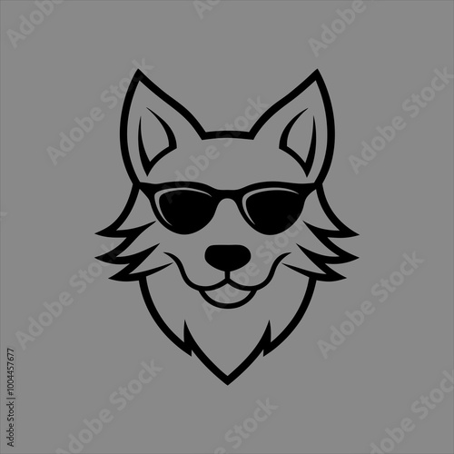wolf head icon