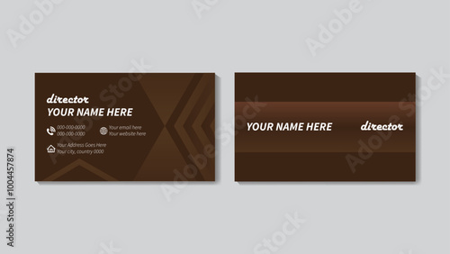 Business card design template, Clean professional business card template, visiting card, business
card template.