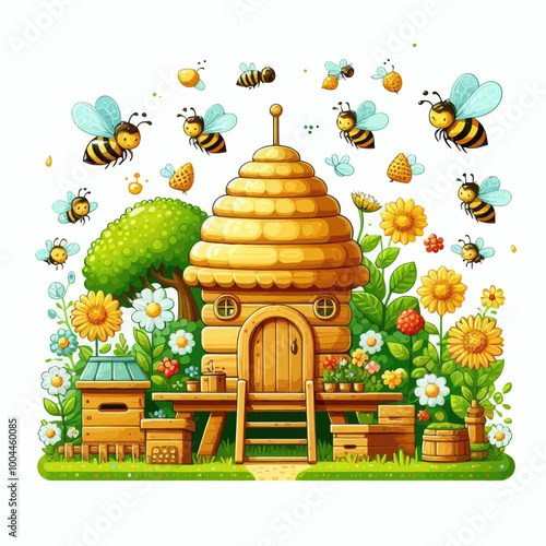 Creative designs of beehives