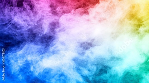 Abstract colorful smoke background