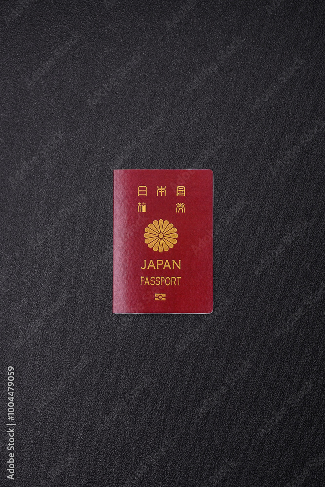 International passport of a citizen of Japan International passport of a citizen of Japan