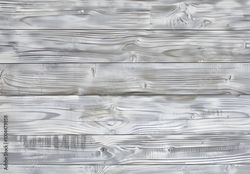 Detailed Grey Wood Plank Banner Background