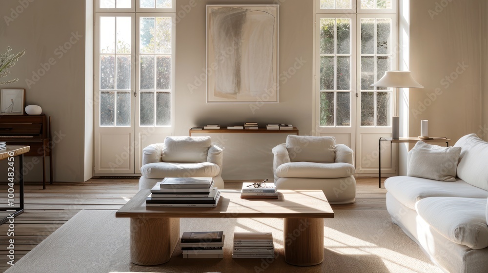 Fototapeta premium Modern Living Room Interior Design