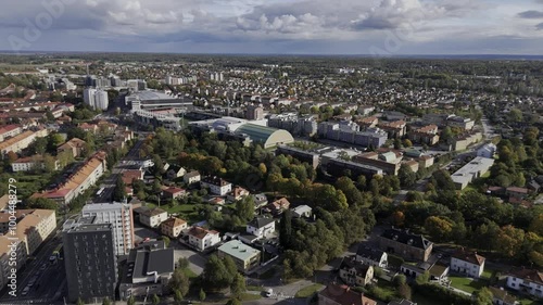 aerial view of Örebro