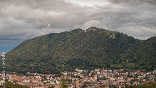 view of the mountains