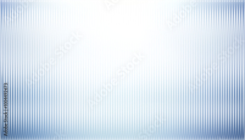 Vector ribbed glass texture background. Blue white grey green ribbed glass. Mesh gradient. acrylic ribbed bath surface. Reeded glass background semitransparent overlay. Bath wall window