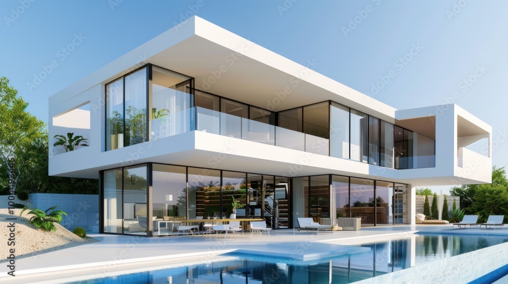 Modern Villa with Swimming Pool Modern Villa with Swimming Pool