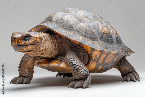 glyptodon, its armored shell and short legs