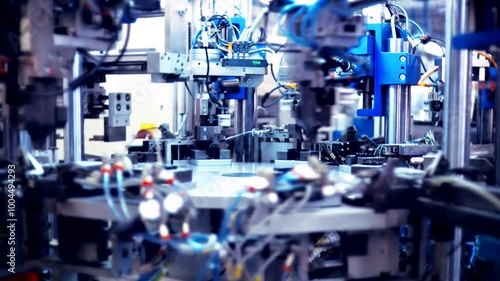 Industrial Robotics machine industrial factory