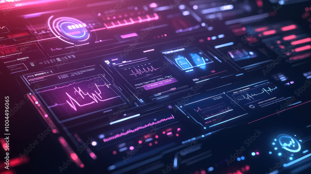 advanced virtual control panel with interactive displays advanced virtual control panel with interactive displays