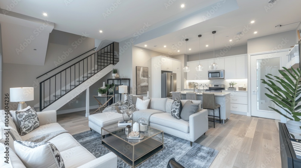 Modern Open Concept Living Room Modern Open Concept Living Room