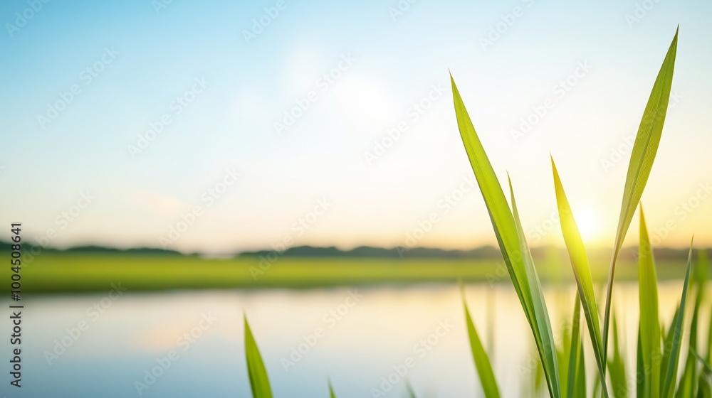 Obraz premium Bird species thriving in a restored wetland, emphasizing sustainable conservation practices and biodiversity solutions