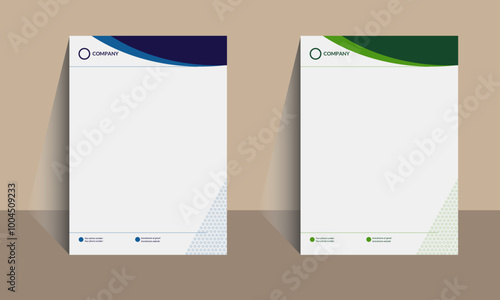corporate letterhead template