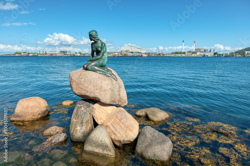 Copenhagen, the capital of Denmark, is located on the offshore islands of Zealand and Amager. It is connected to Malmo in southern Sweden via the Öresund Bridge. photo