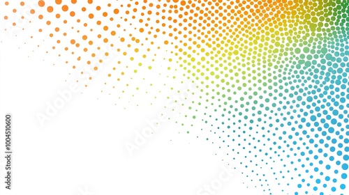Wallpaper Mural Colorful Gradient Dots Background Design Torontodigital.ca