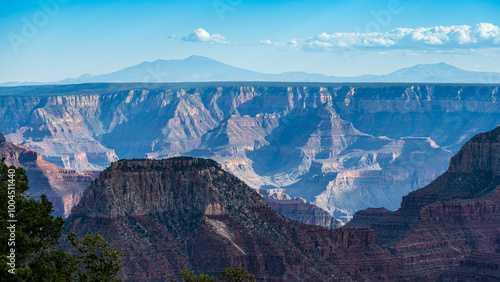 A Dramatic Shot of the North Rim of the Grand Canyon