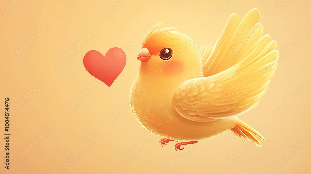 Gold Lovebird Logo Design illustration Gold Lovebird Logo Design illustration