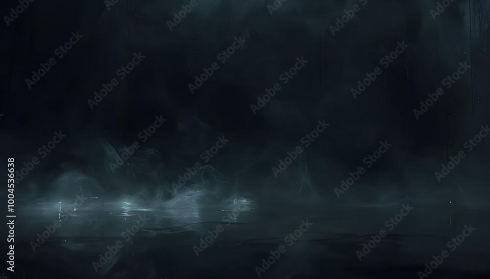 Abstract foggy background in dark tones, mysterious atmosphere, perfect for thrilling themes Abstract foggy background in dark tones, mysterious atmosphere, perfect for thrilling themes