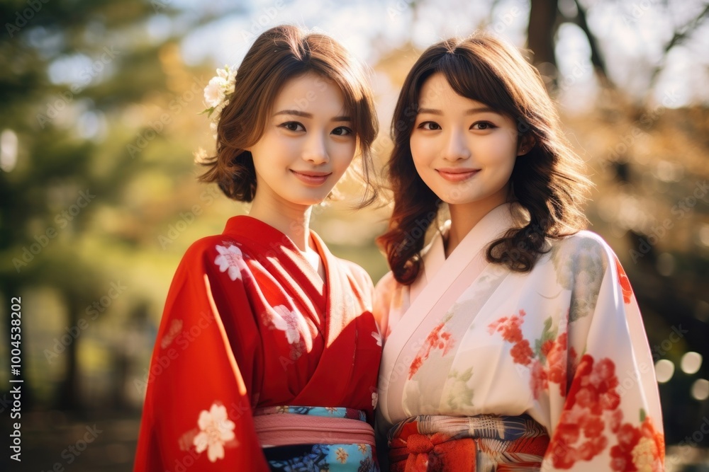 Colorful traditional Japanese wear fashion kimono adult. Colorful traditional Japanese wear fashion kimono adult.