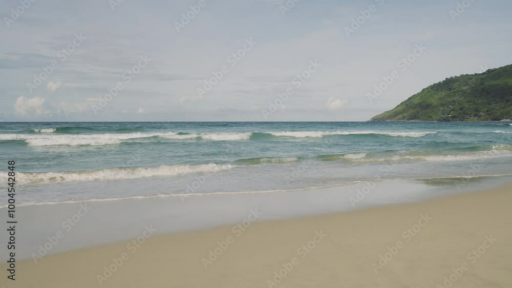 beach and sea empty landscape view. summer tropical beach ocean background sunshine. beach and sea empty landscape view. summer tropical beach ocean background sunshine.