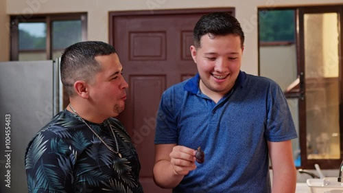 Video of LGTBQ couple seducing